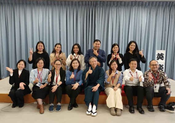 日本文化を通じ交流を図る模様